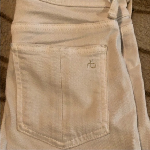 Rag and Bone white jeans - 23 - Picture 5 of 11
